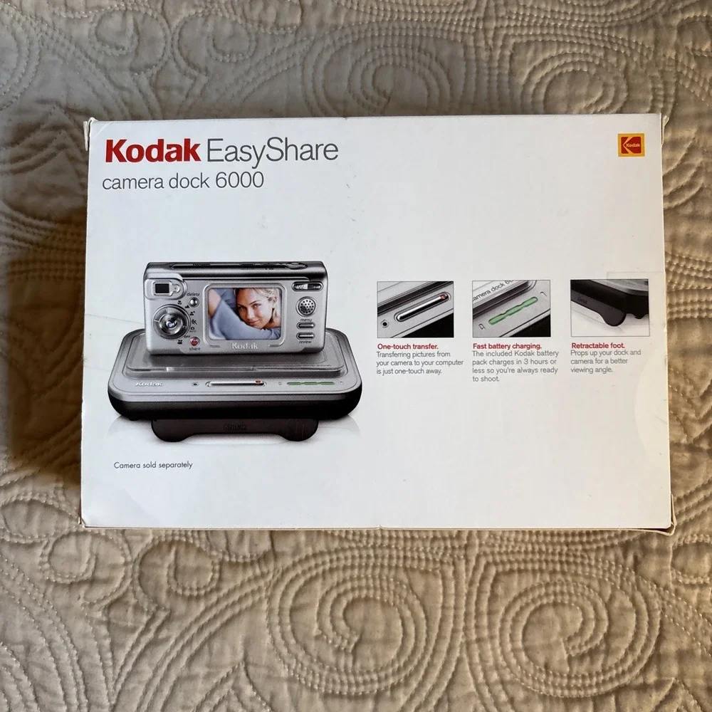 Kodak EasyShare Camera Dock 6000 CX/DX 6000-LS 600 Series Cameras No Power Cord